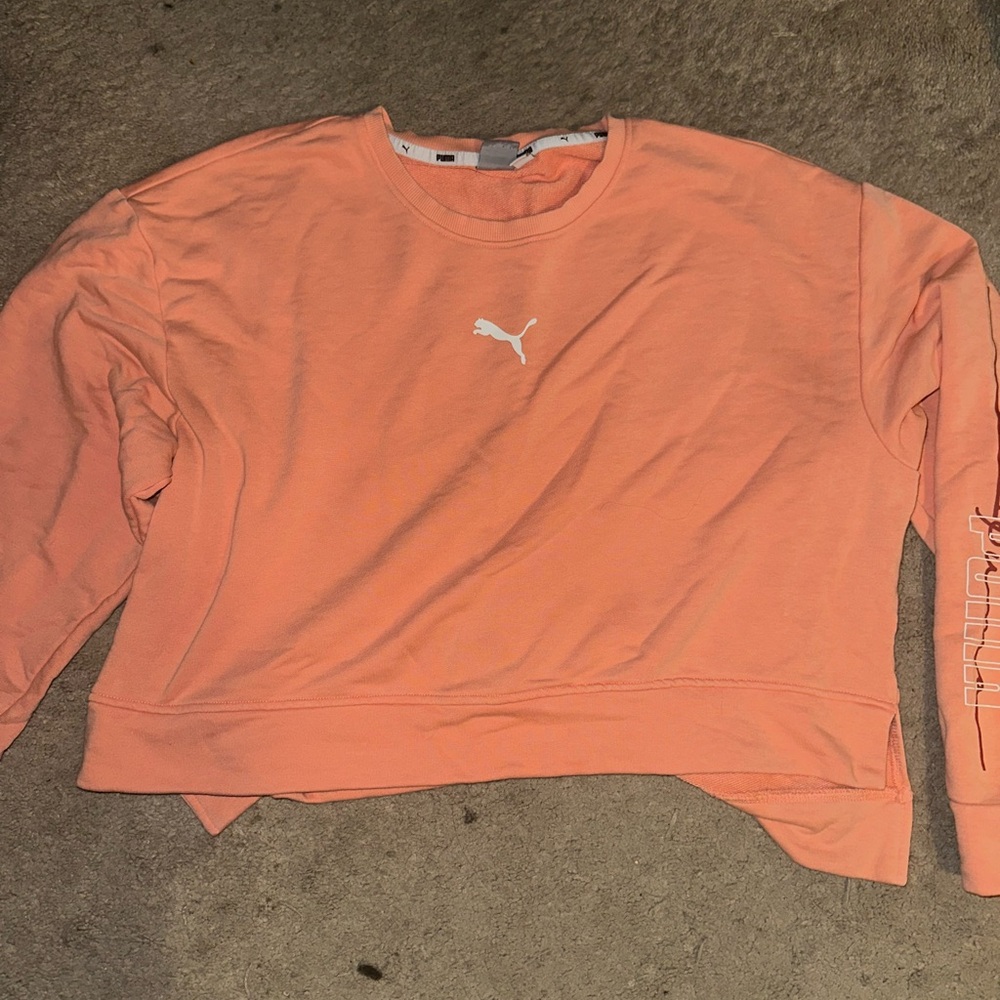 Puma Coral Crewneck Sweatshirt